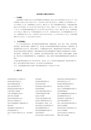 2025年武汉机械工业企业名录