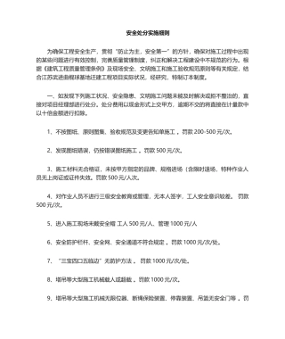 2025年监理处罚细则