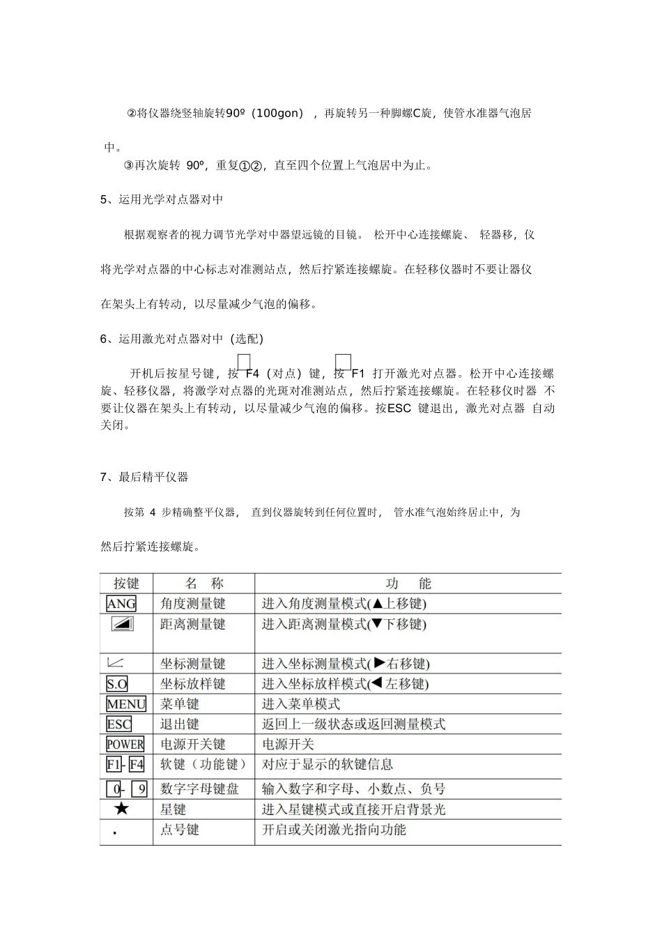 2025年全站仪NTS312B操作说明_第2页