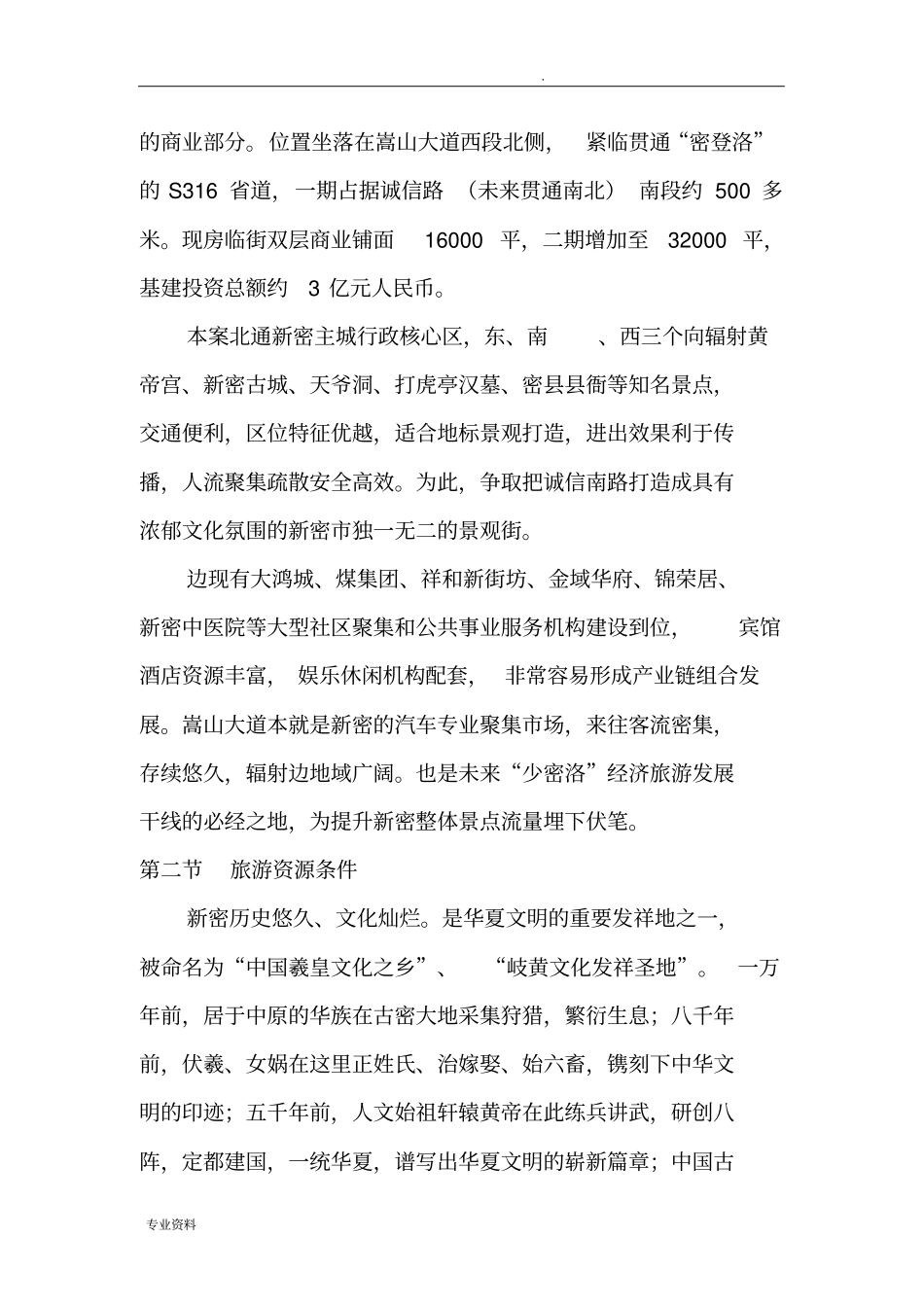 文化旅游商业街项目策划实施方案_第2页