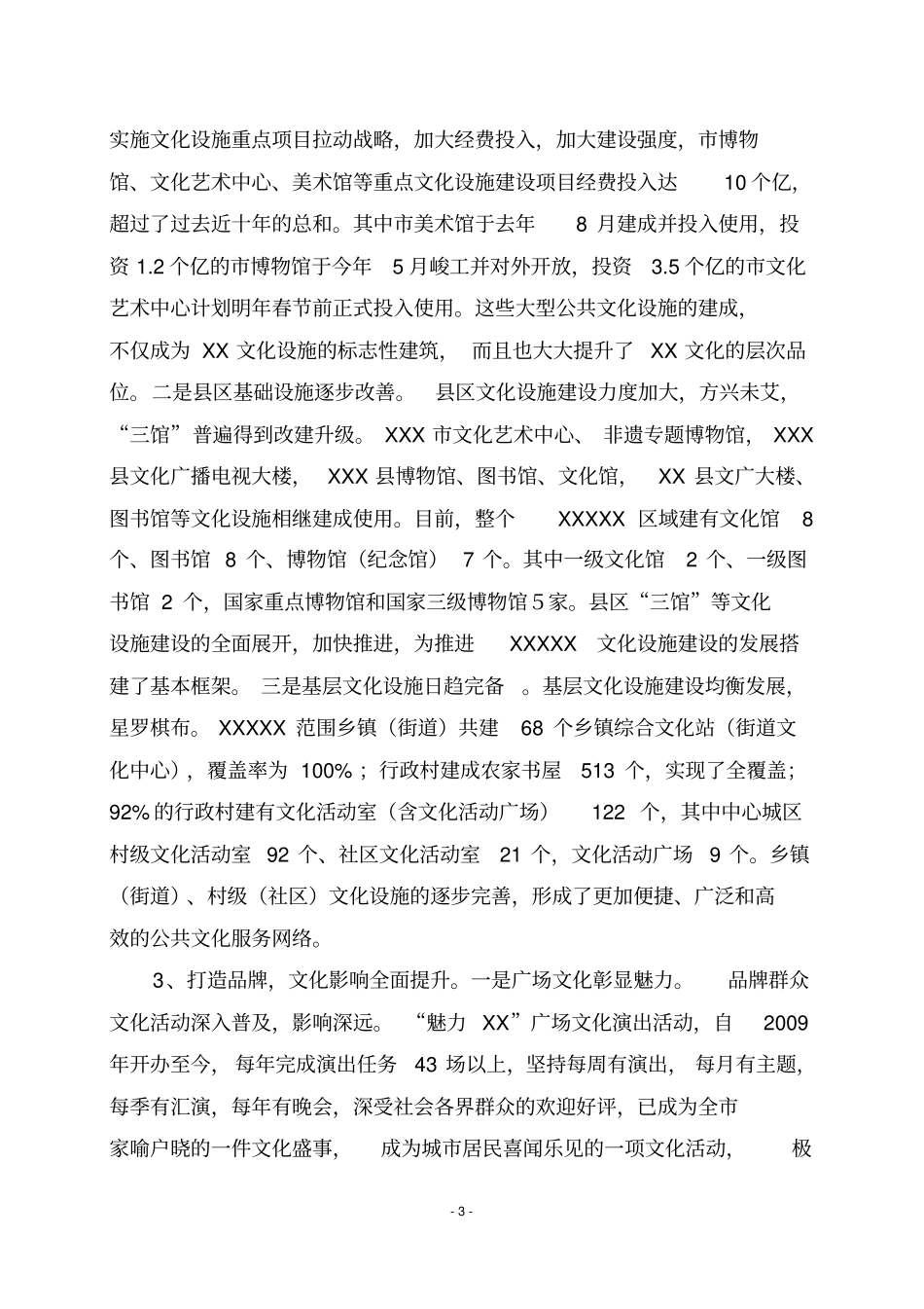 文化设施调研报告_第3页