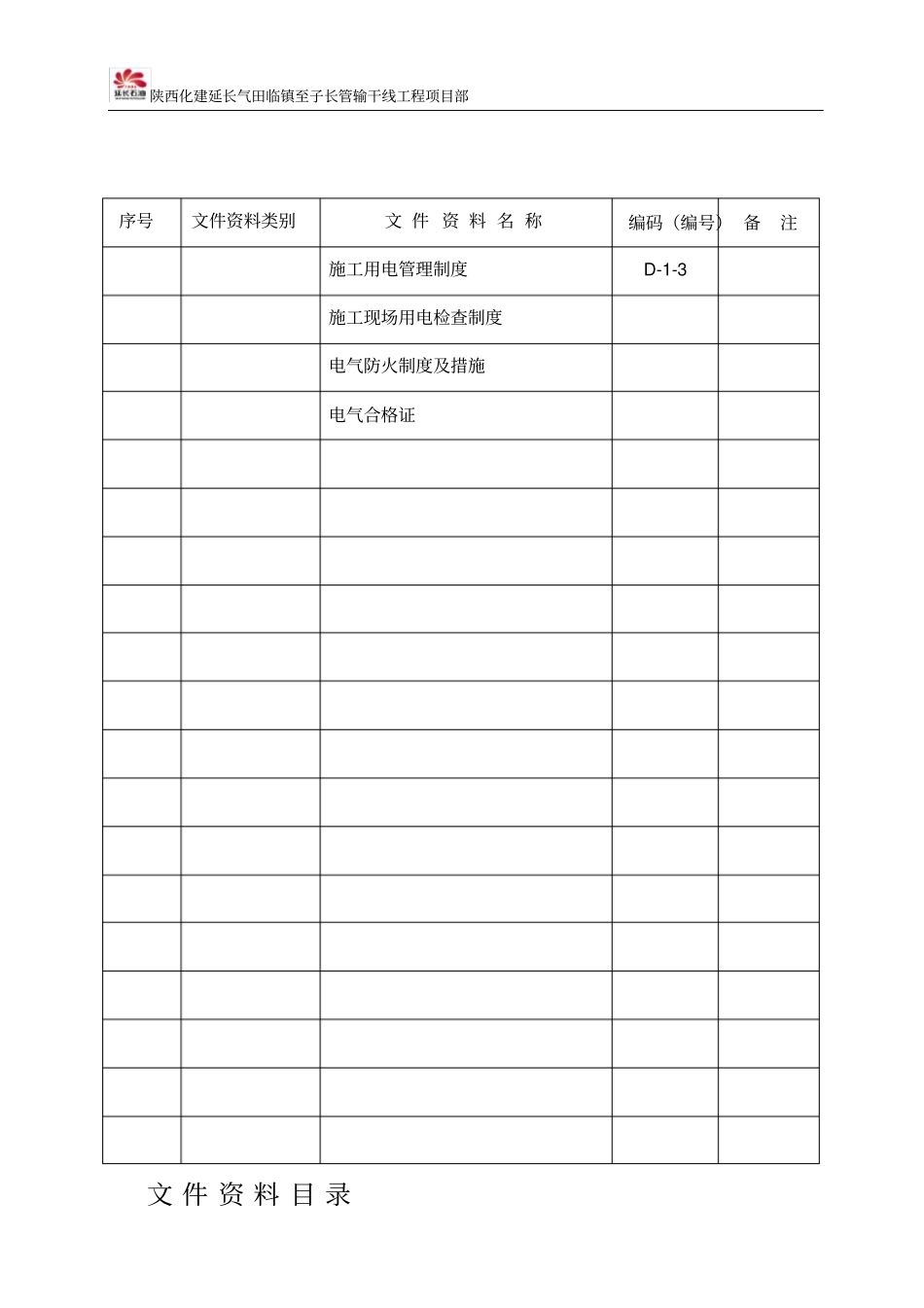 文明工地资料目录_第3页