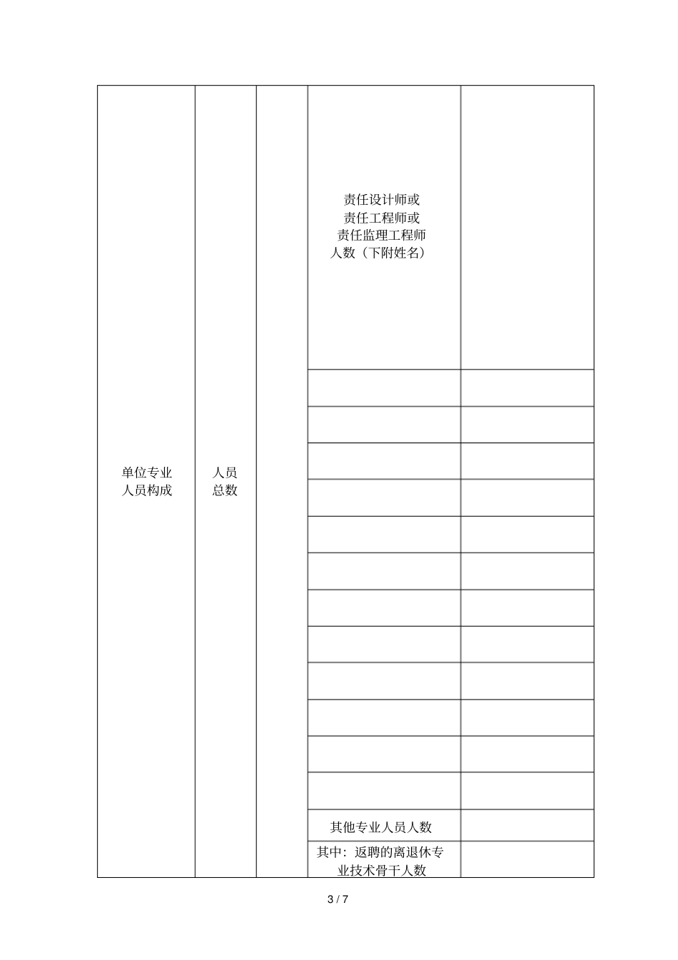 文物保护工程资质申请表_第3页