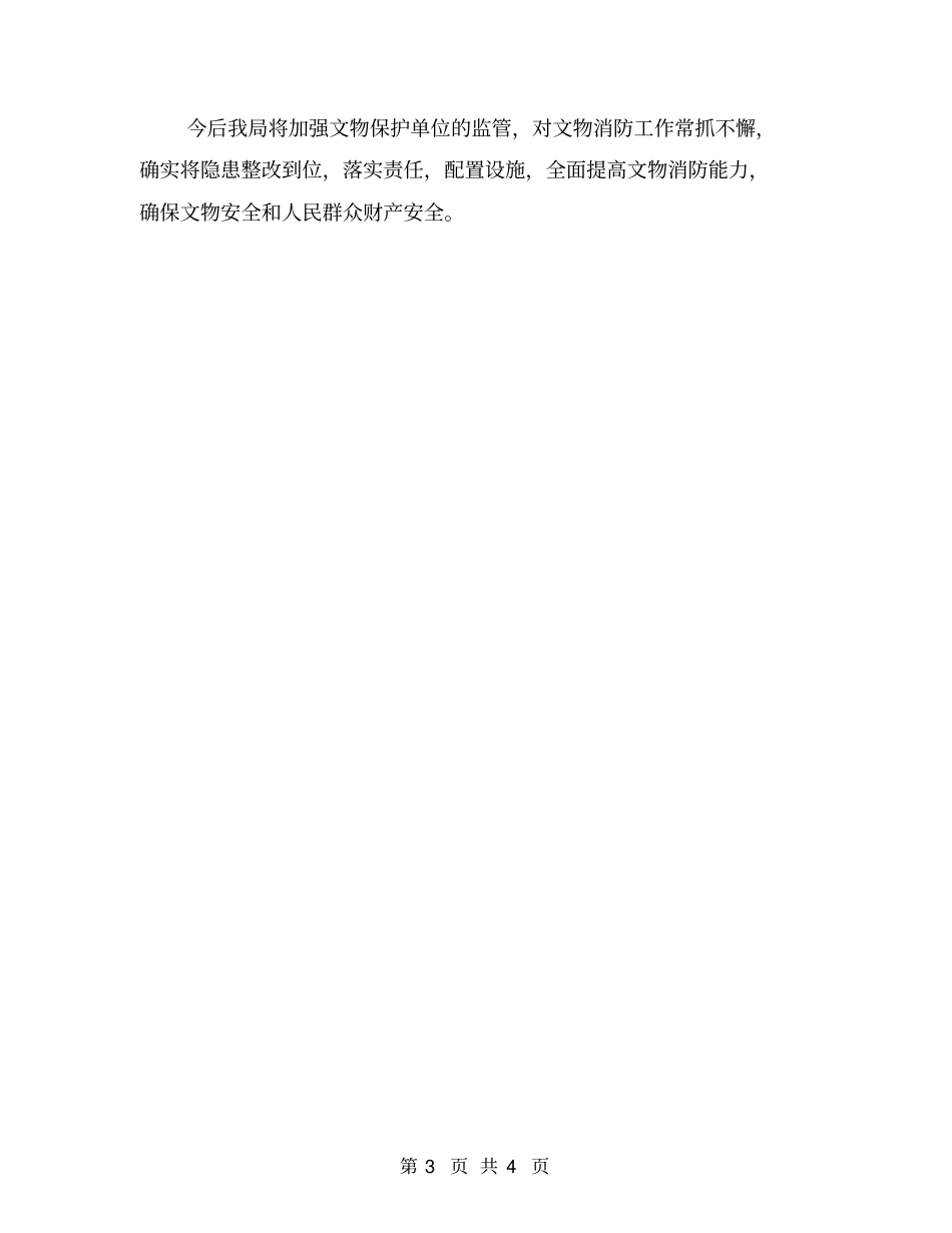 文物消防安全排查整治工作汇报_第3页