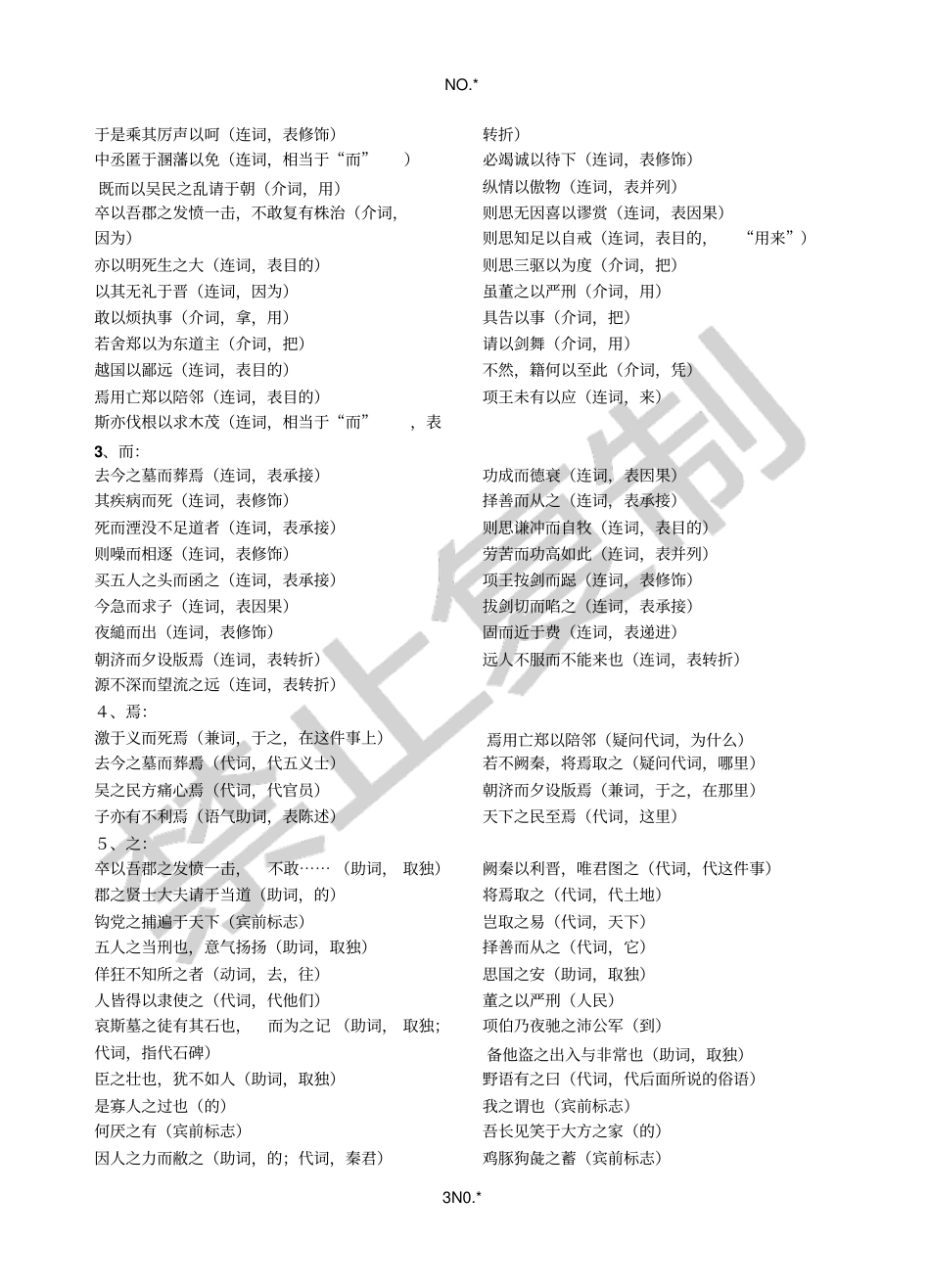文言文知识整理_第3页