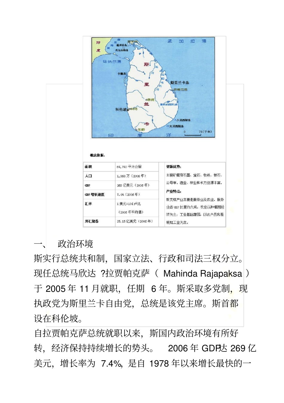 斯里兰卡建筑工程承包场分析报告_第3页