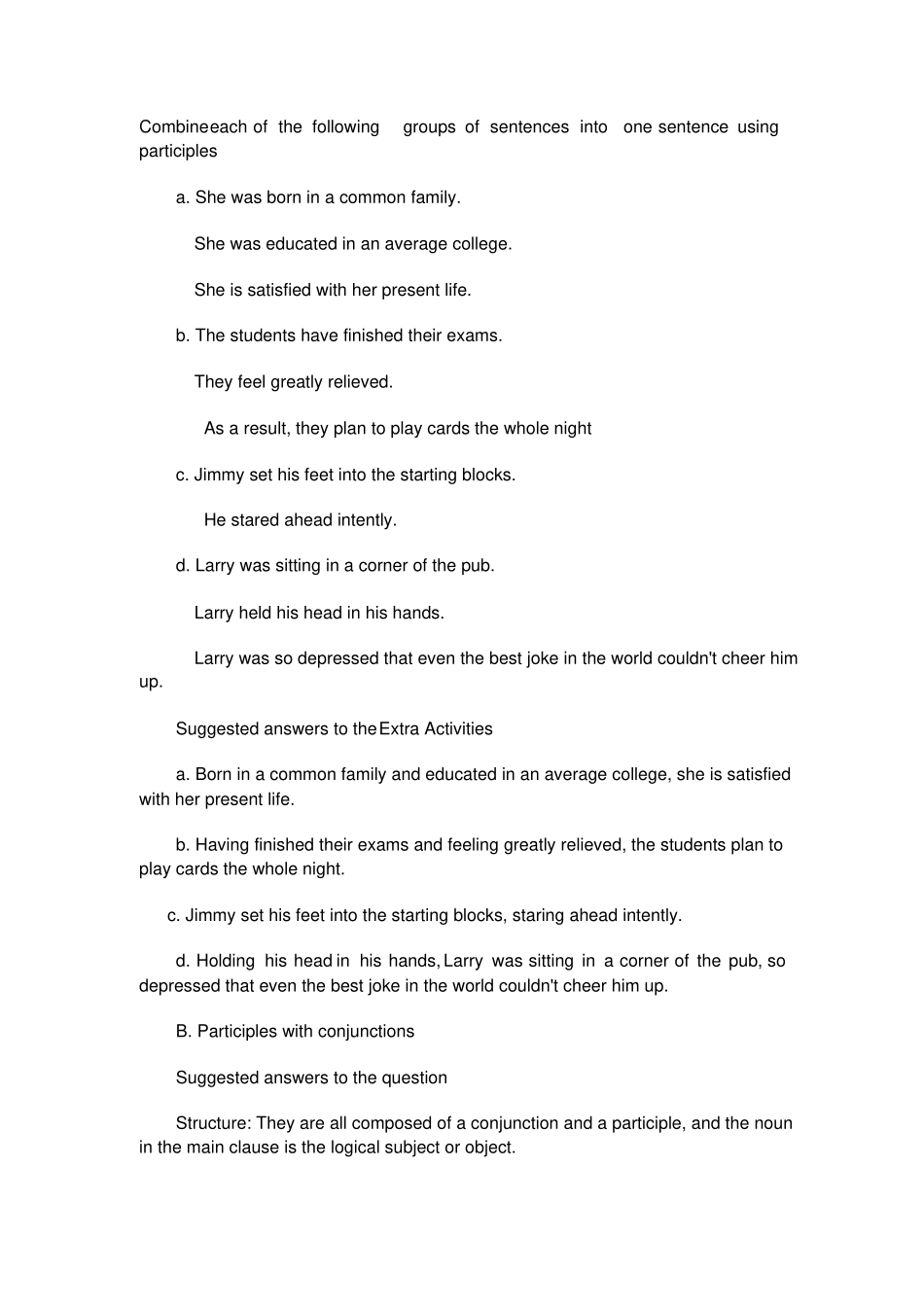 新世纪高等院校英语专业本科生系列教材写作教程参考答案_第3页