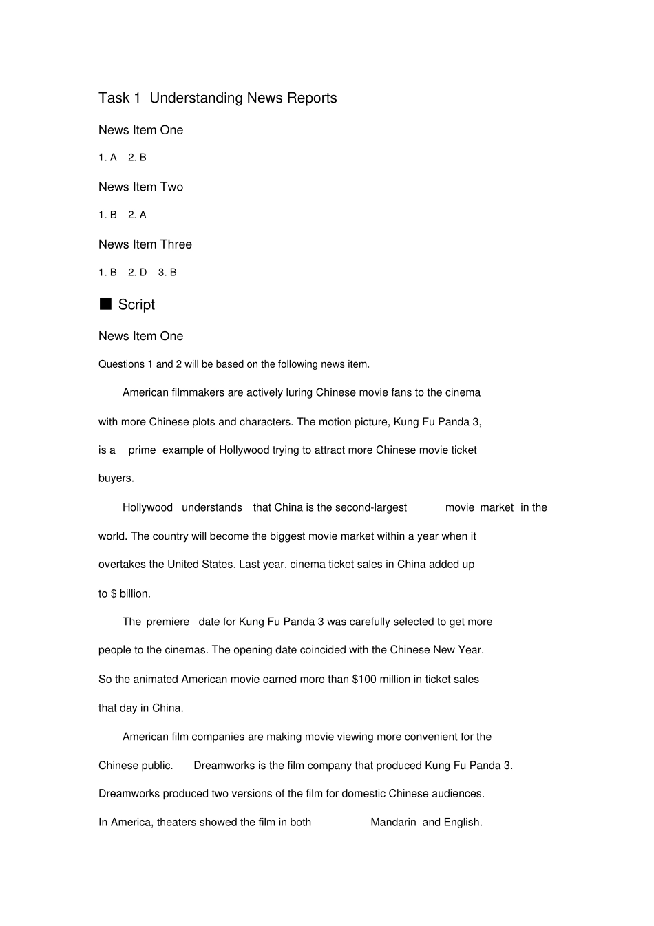 新发展大学英语听力教程1全新修订版教参修复的_第2页