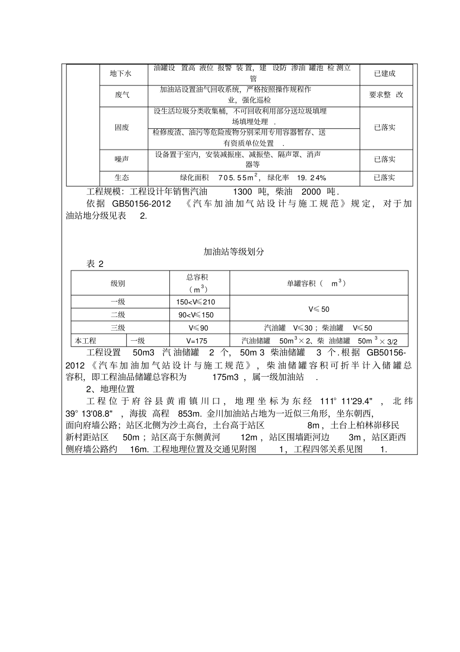 新建加油站项目环评报告表_第3页