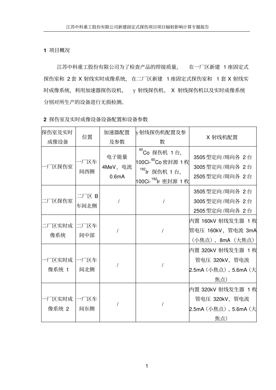 新建固定式探伤项目立项环境影响评价评价报告_第2页