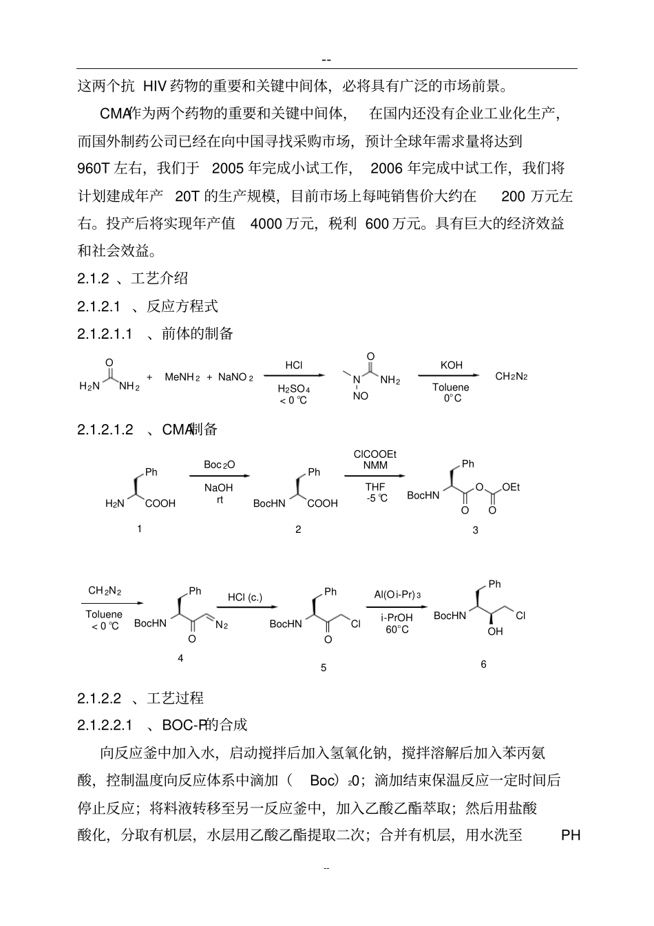 新建年产cma20吨白黎芦醇20吨等项目工程可行性研究报告_第3页