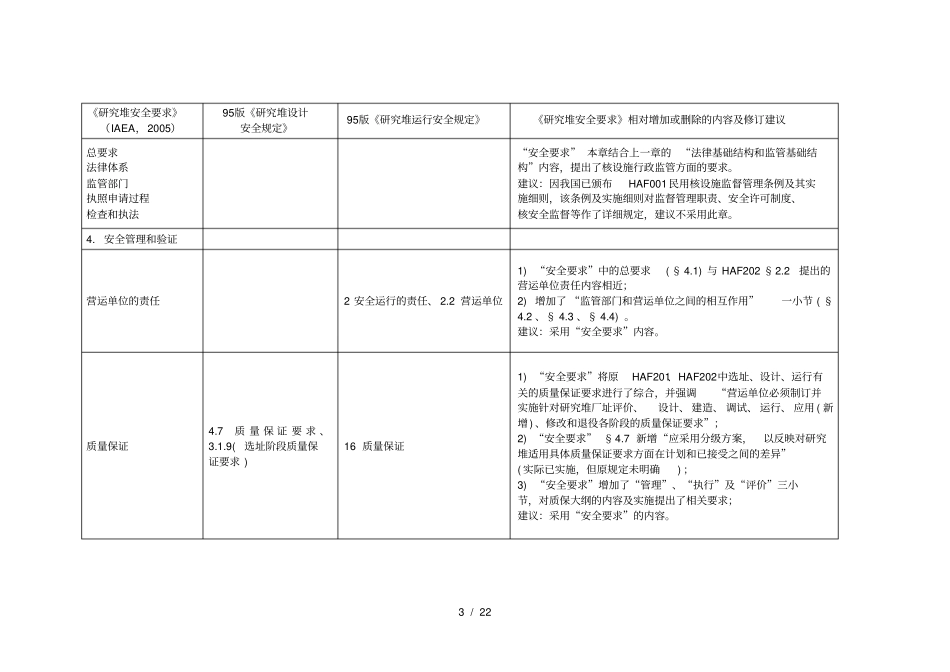 新旧研究堆安全规定章节对比_第3页