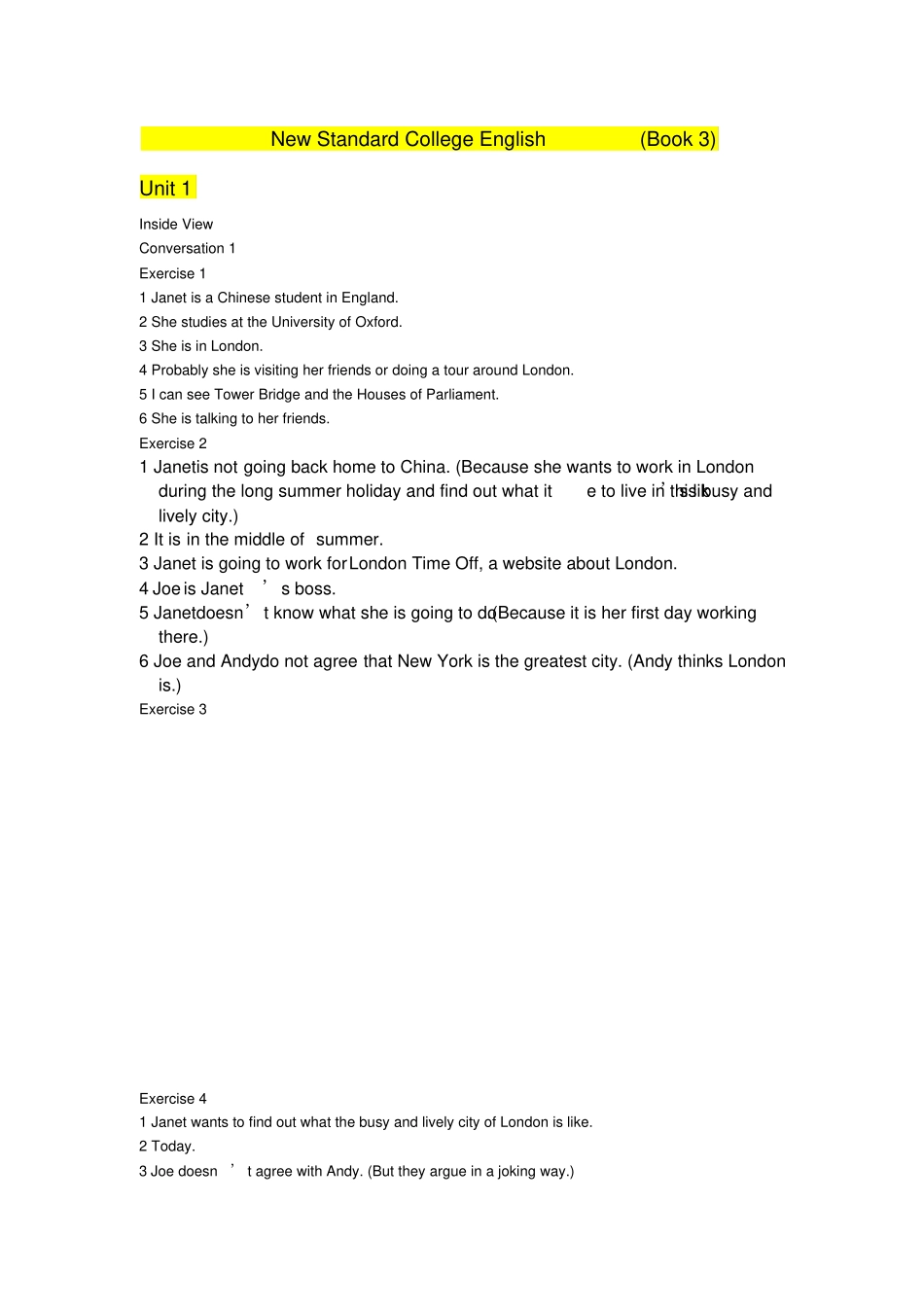 新标准大学英语视听说教程3Units10_第1页