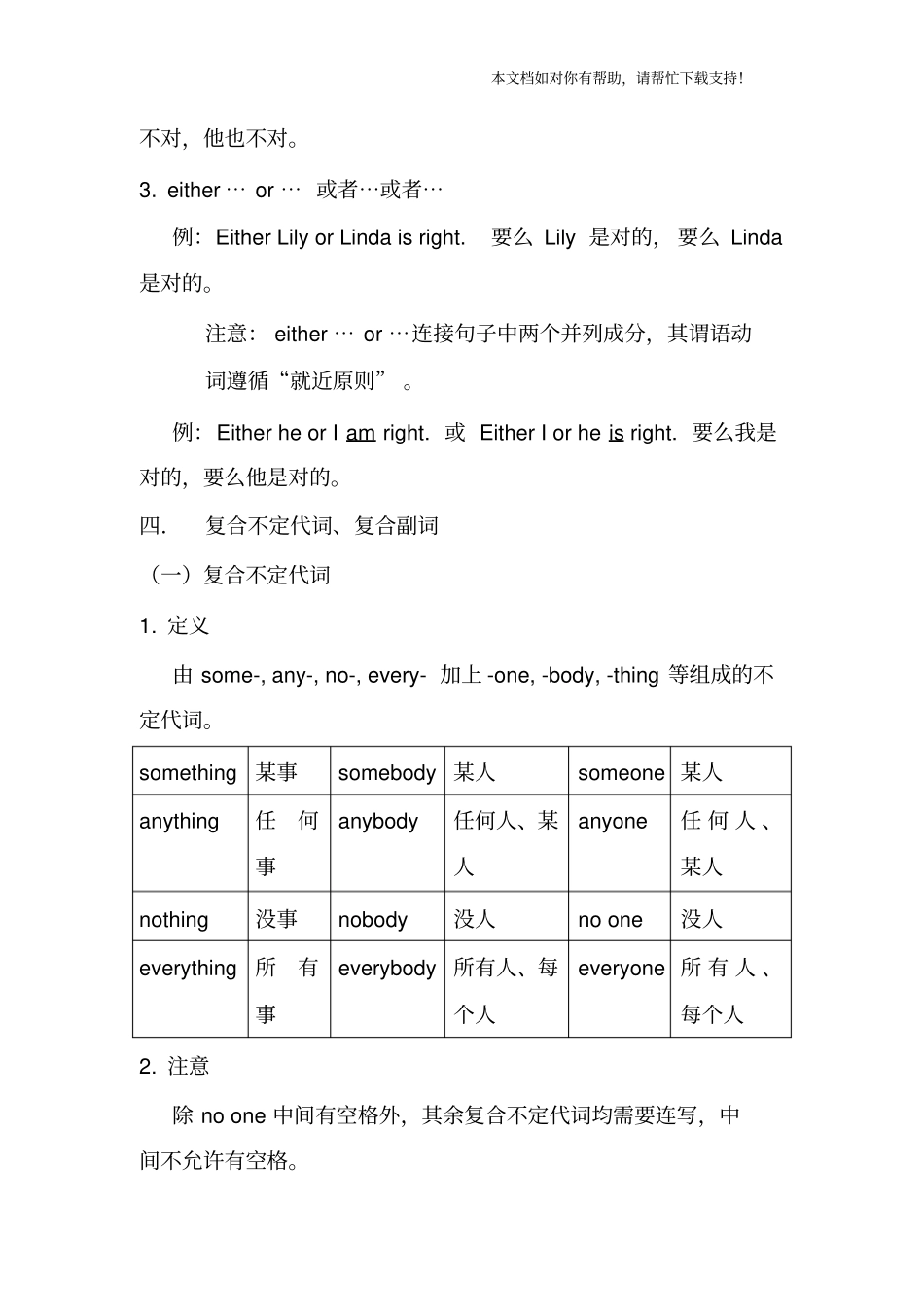新概念英语第一册113144课语法点总结_第3页