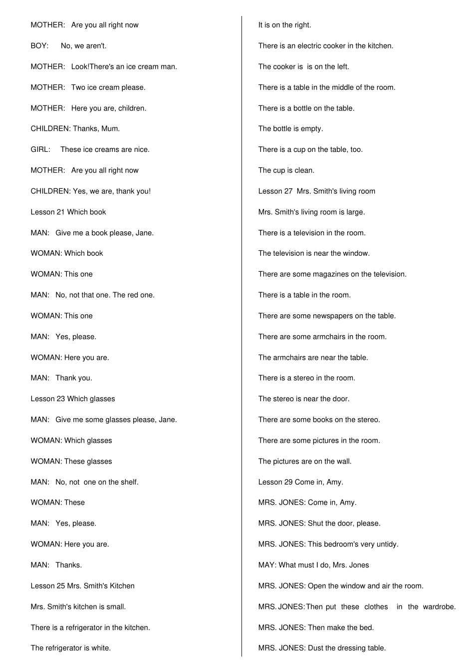 新概念英语第一册课文背诵版_第3页