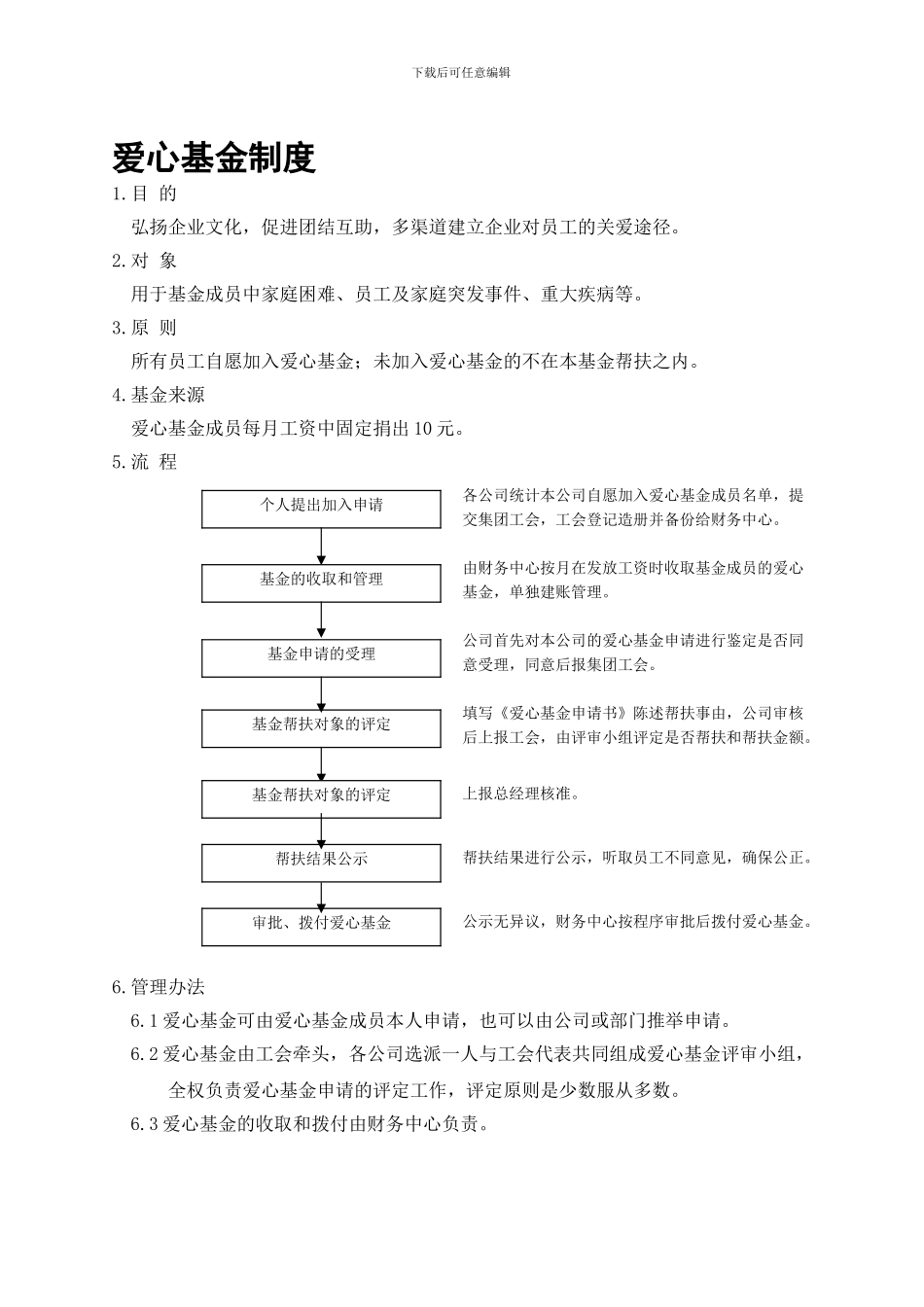 爱心基金制度_第1页