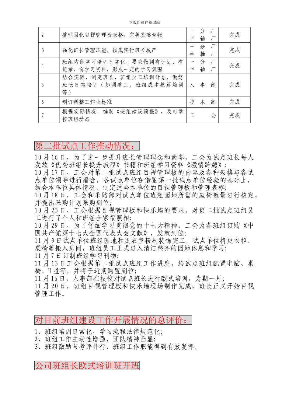 班组建设简报环境职业健康安全简报._第3页