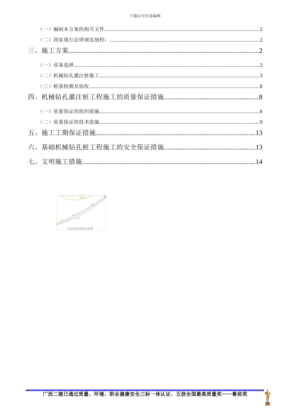 百色旋挖钻孔灌注桩施工方案_第3页