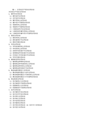 知识产权合同违约