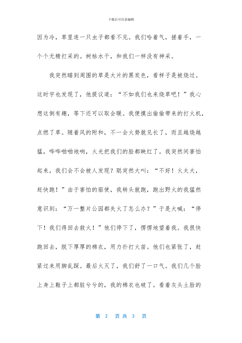 童年如梦作文600字初二(1)_第2页