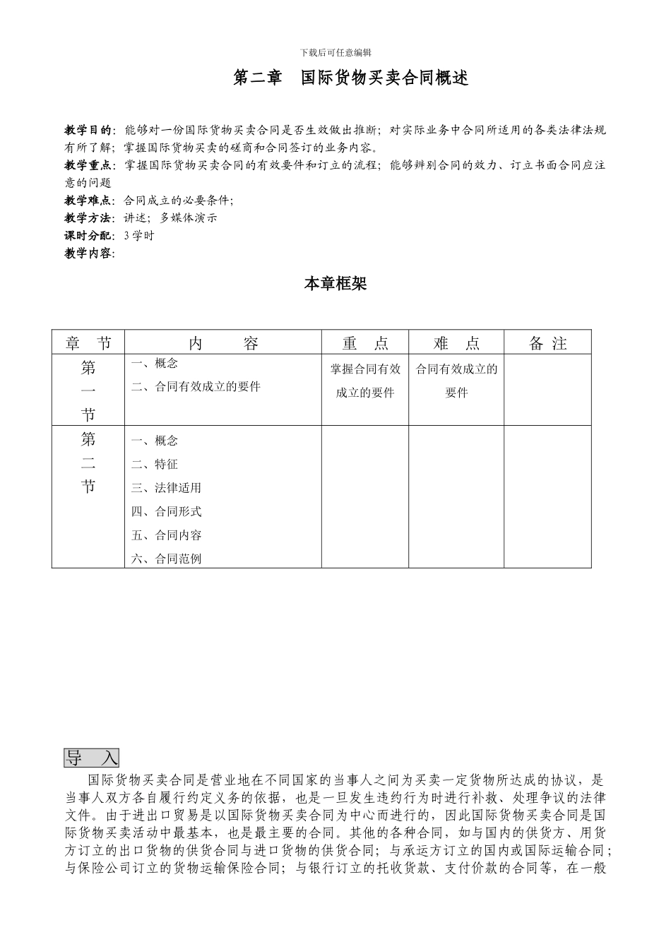 第二章-国际货物买卖合同概述_第1页