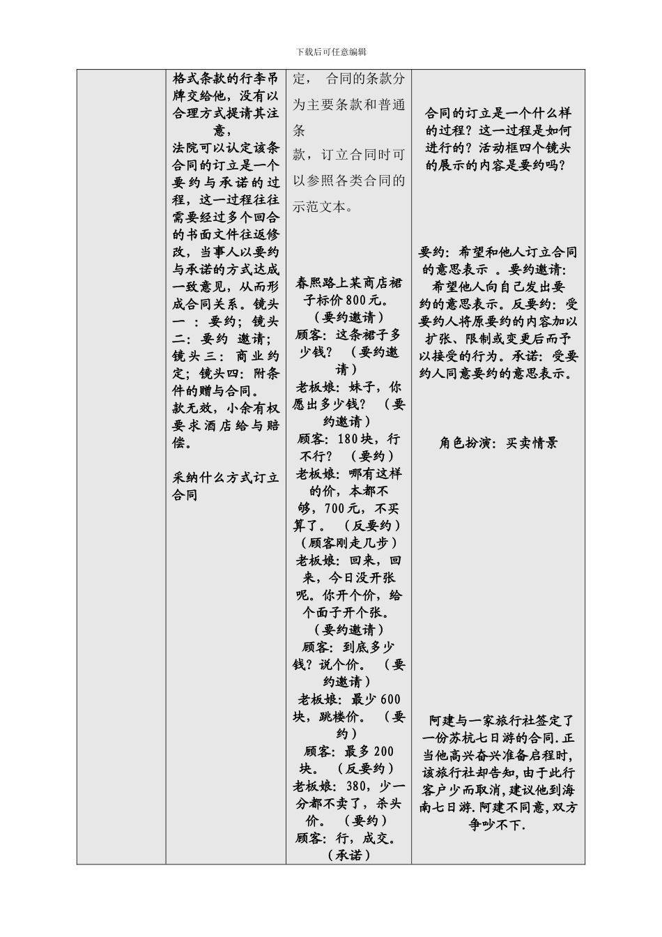 第十一课正确利用合同参与民事活动_第3页