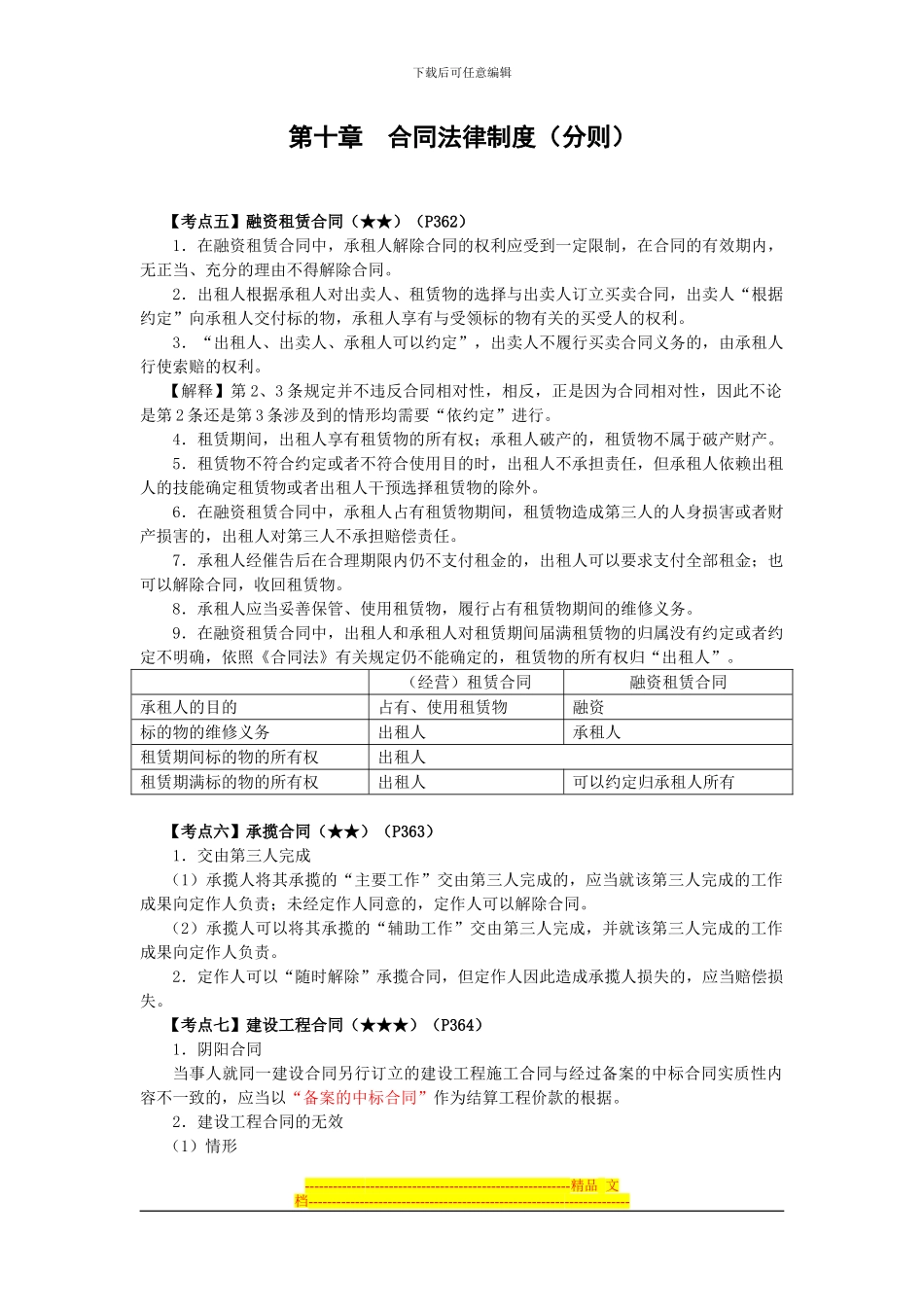 第十章合同法律制度(3)_第1页