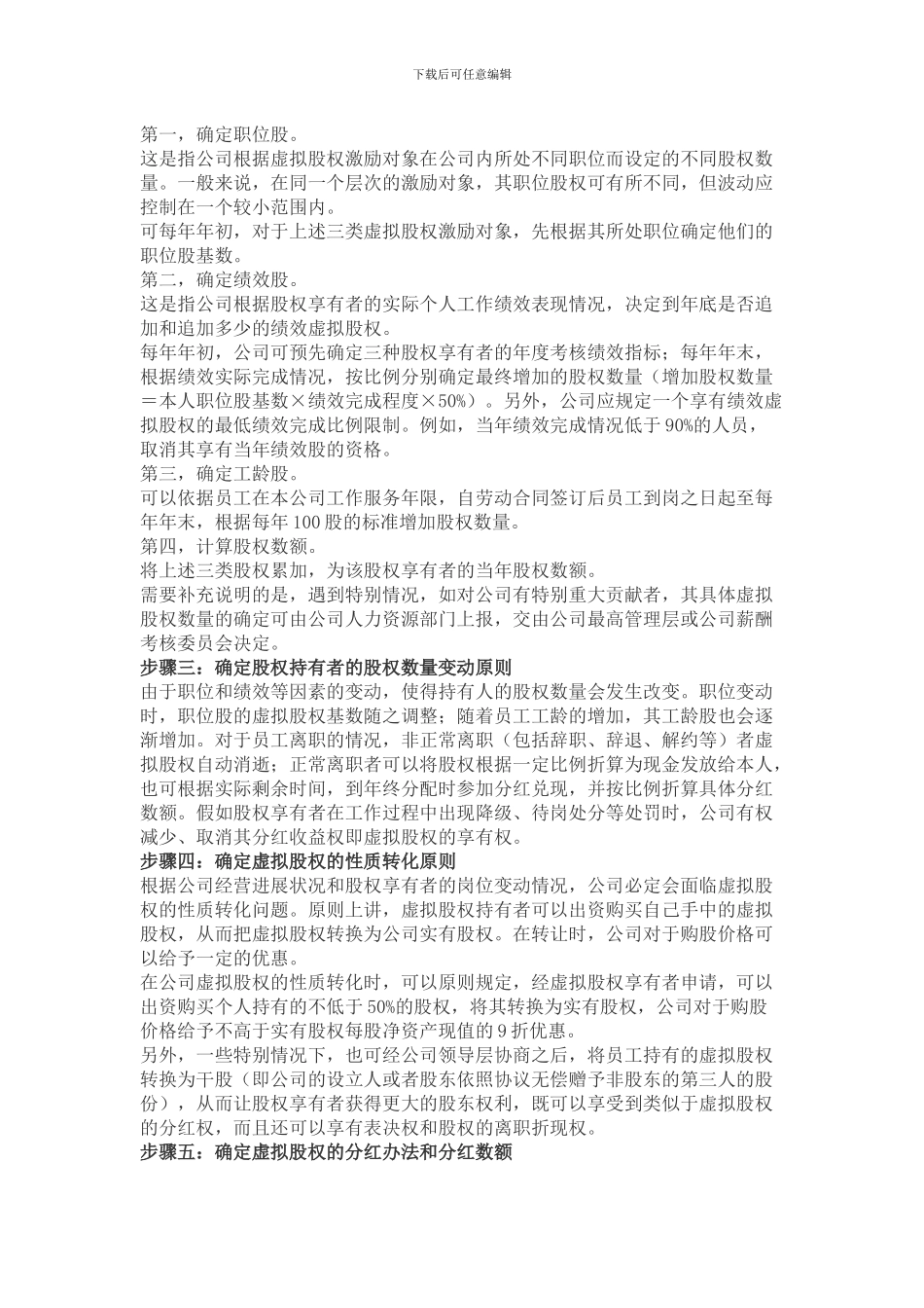 股权激励方案-1_第2页