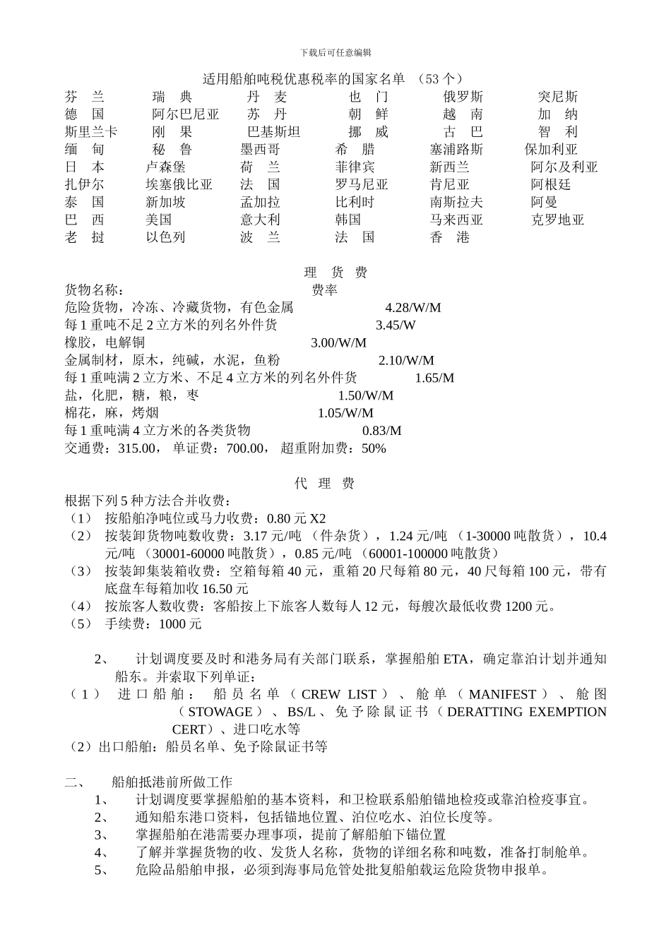 船舶代理业务程序_第2页