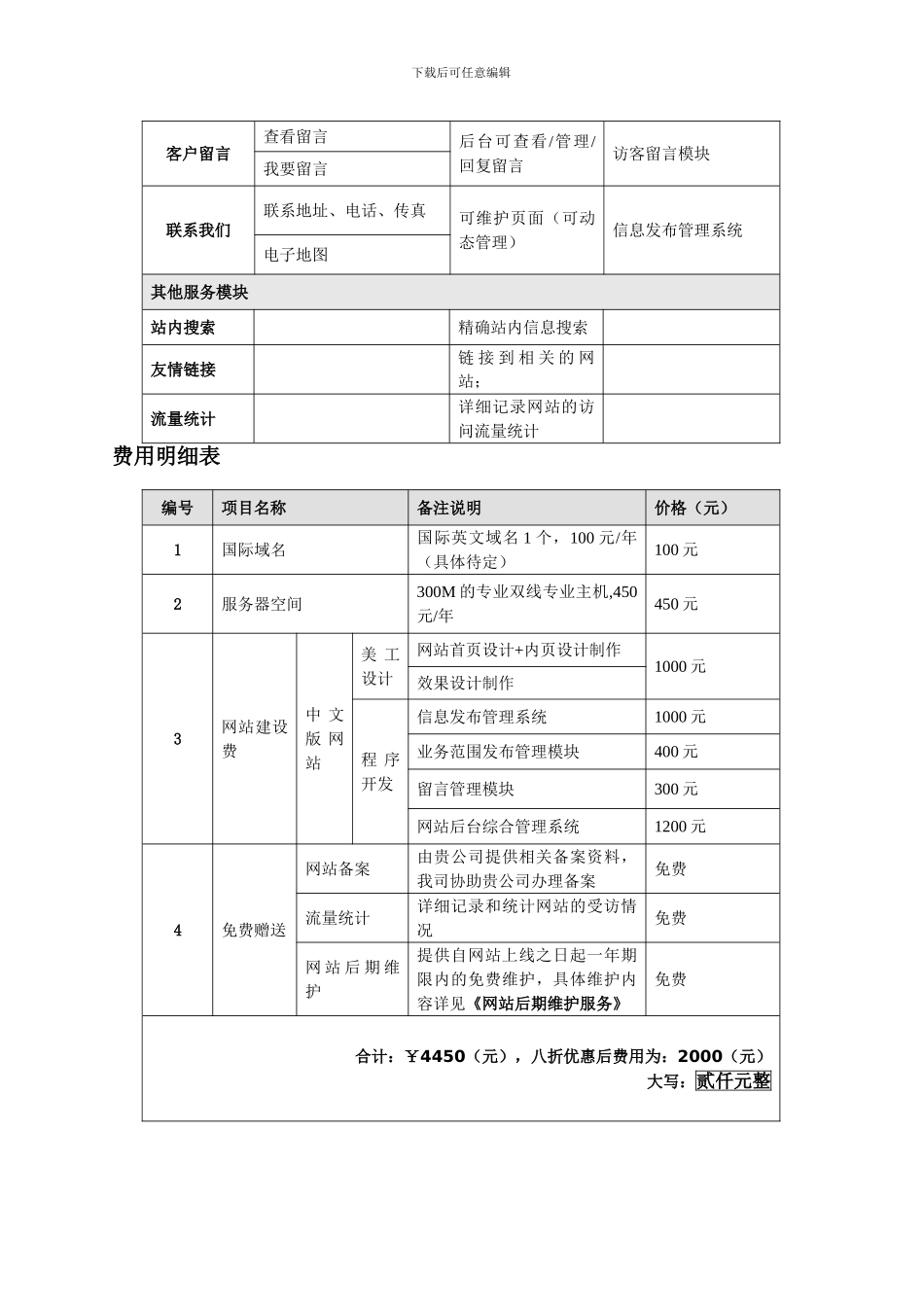 蜀府酒店管理公司网站设计开发协议_第3页