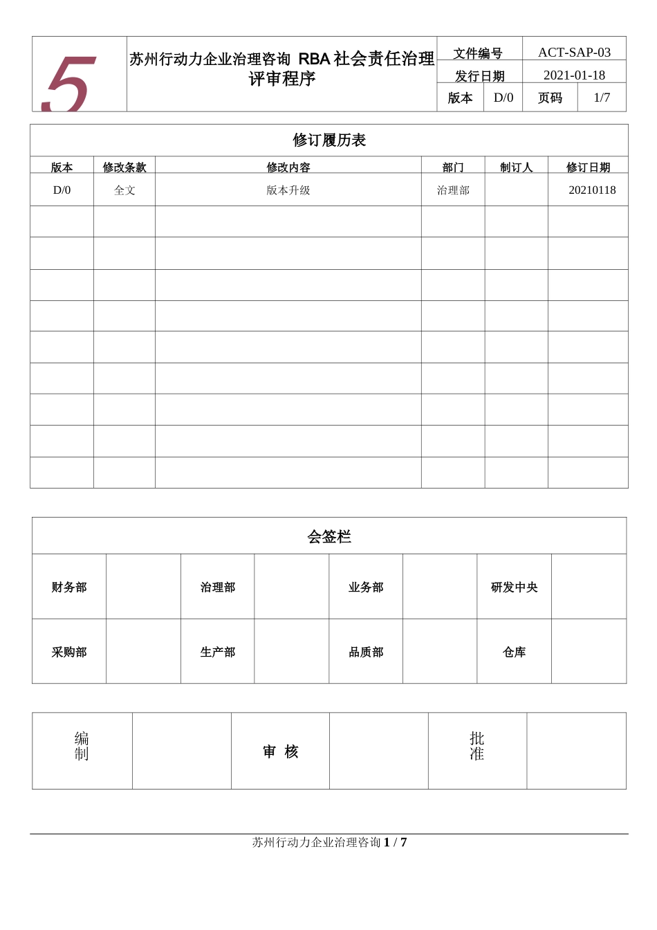RBA社会责任管理评审程序_第1页