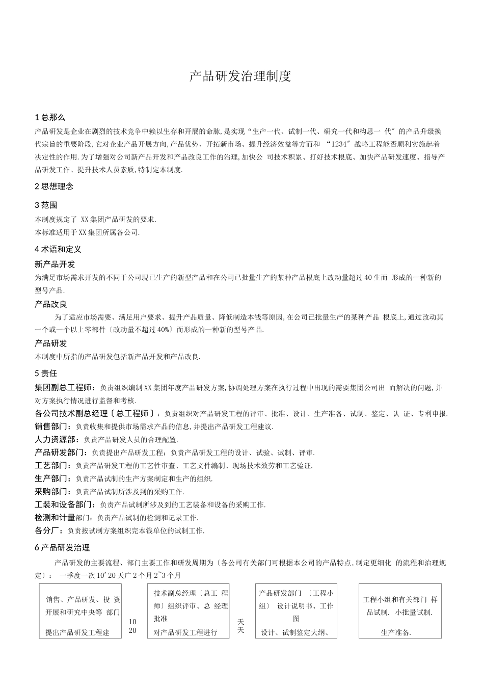 产品研发管理制度新_第3页