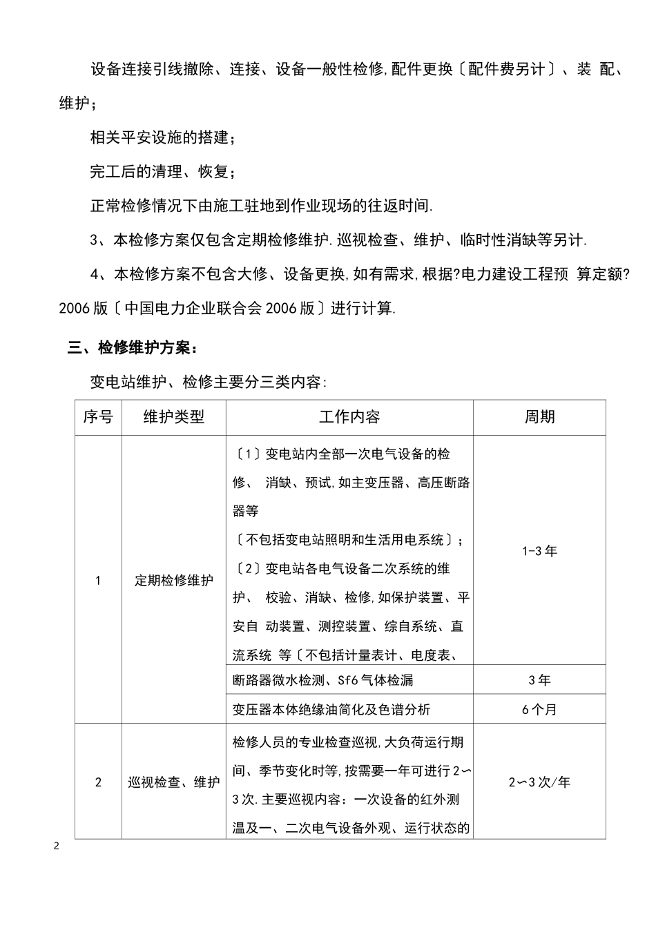 变电设备检修方案_第2页