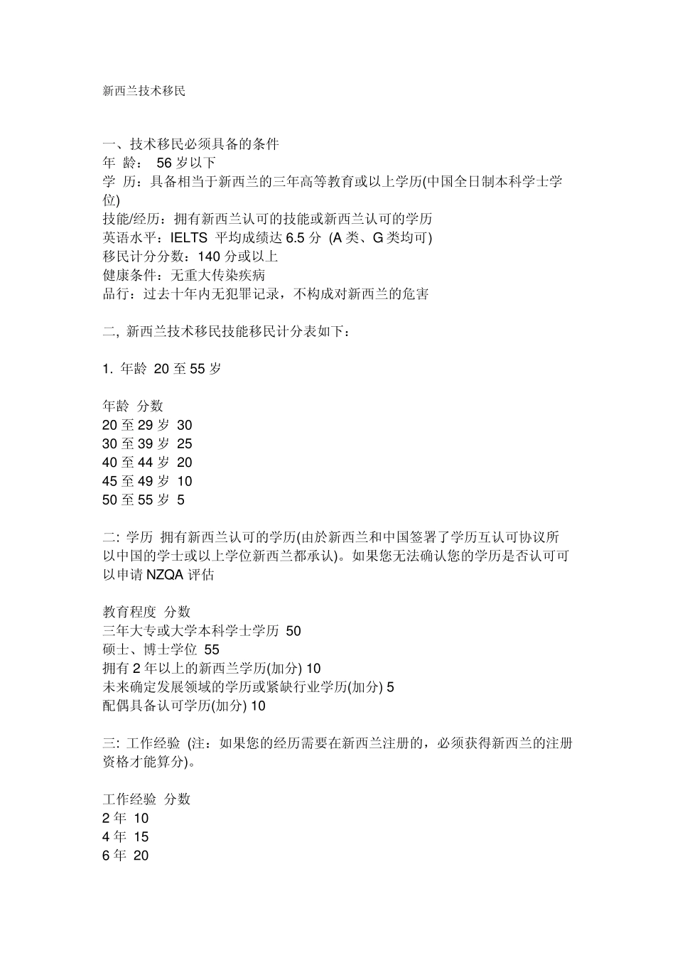 新西兰技术移民_第1页