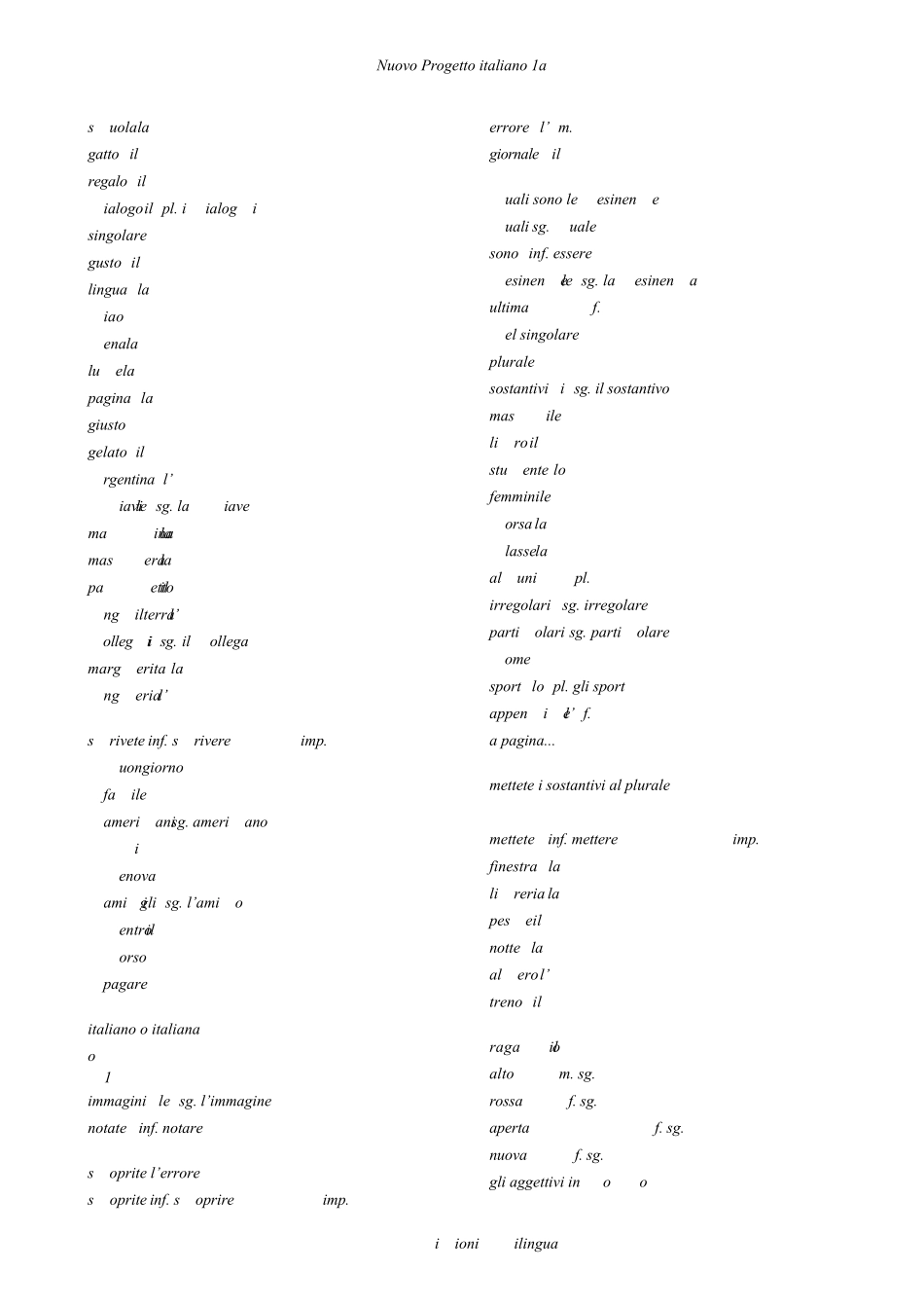 新视线意大利语初级1单词上_第2页