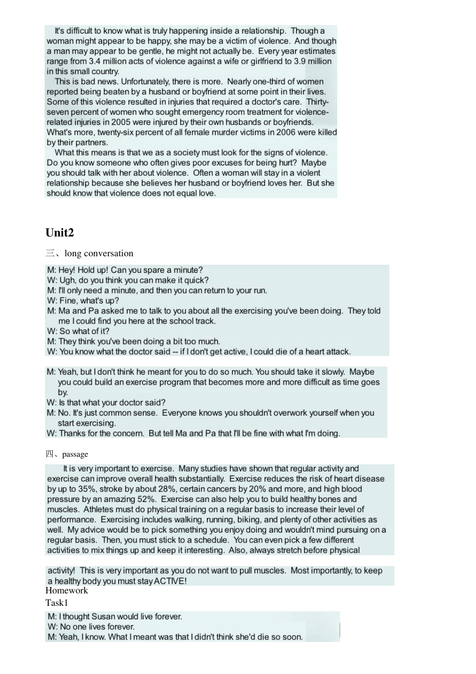 新视野大学英语(第二版)听说教程第三册听力原文及答案(110单元)_第2页