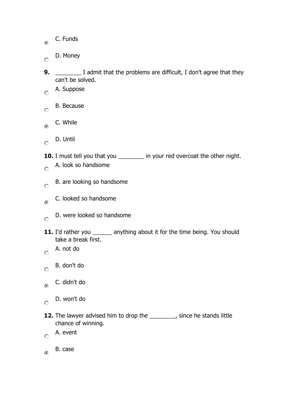 新视野大学英语四QuizReadingUnit56题目及答案_第3页