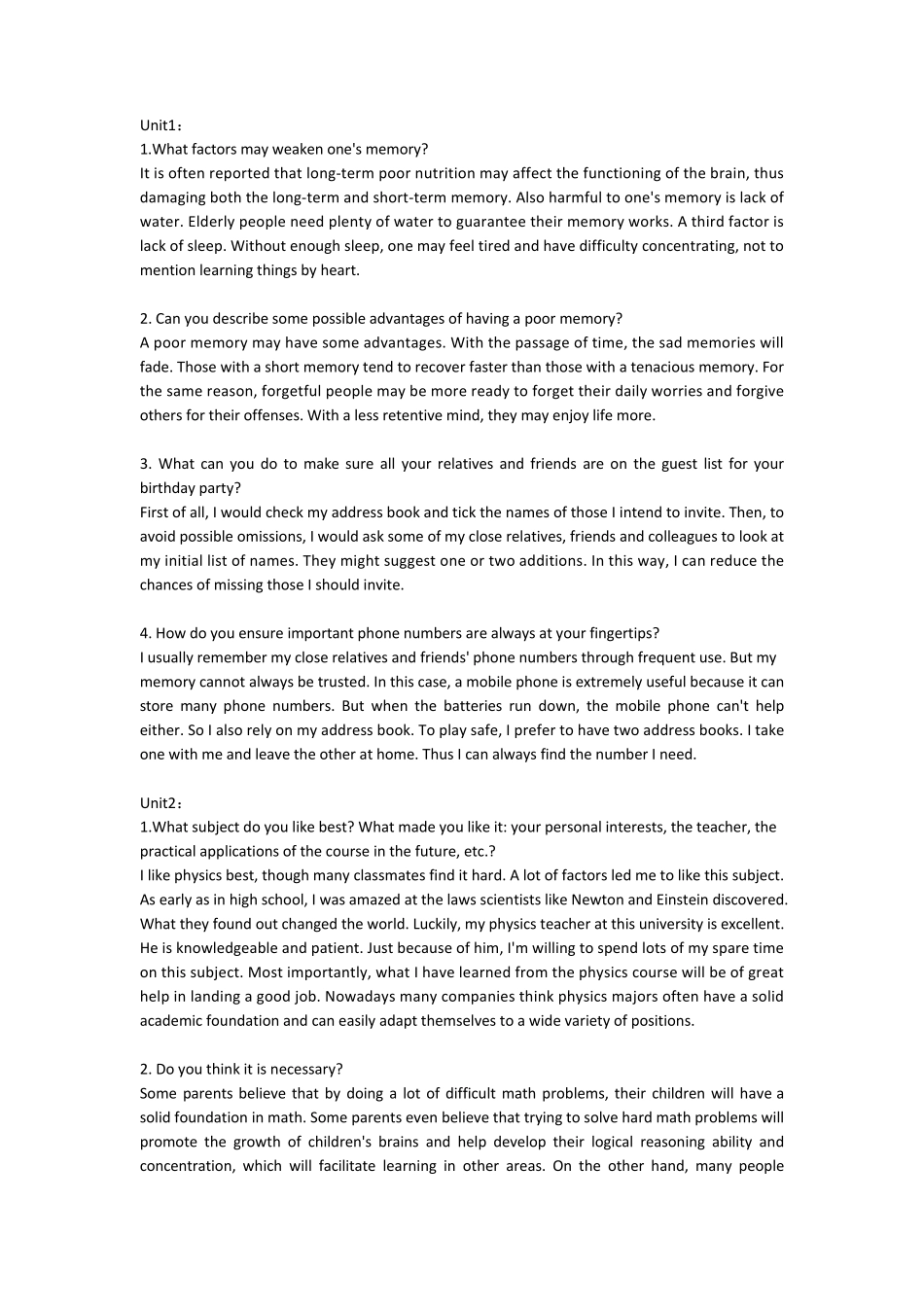 新视野大学英语视听说3口语1~8_第1页