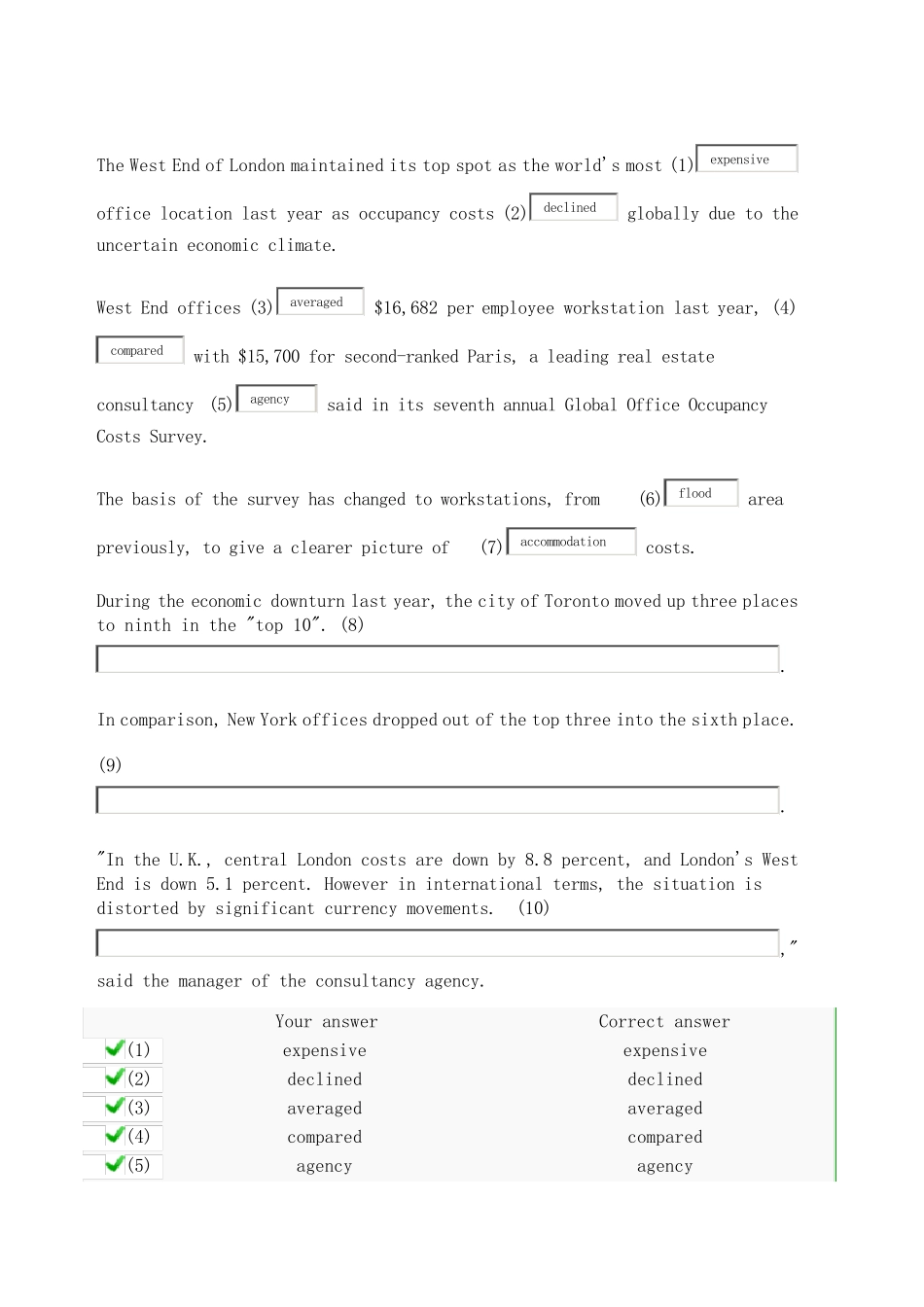 新视野大学英语视听说教程4(第二版)Unit_4test答案_第3页