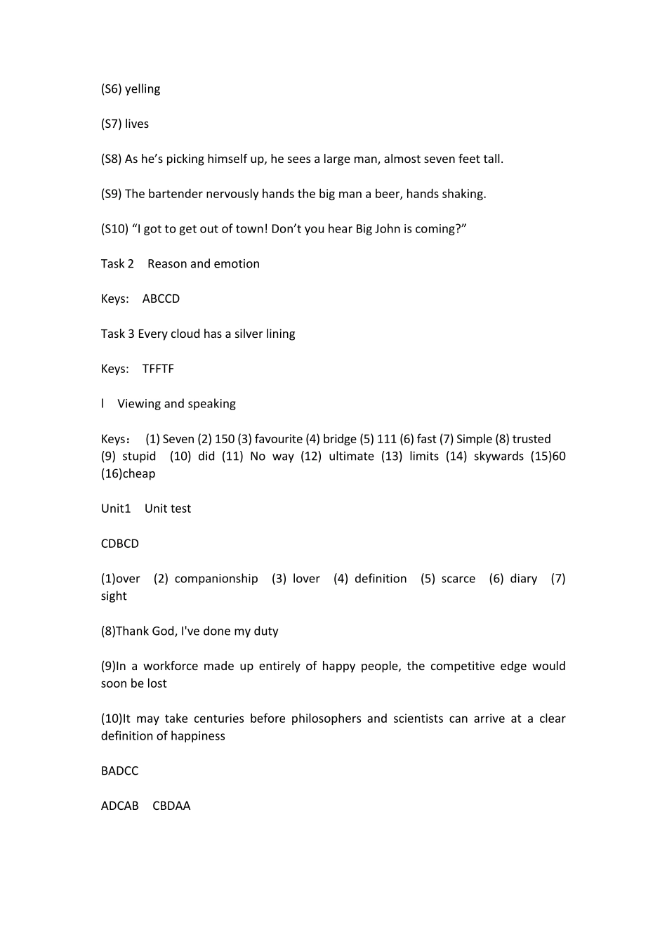新视野大学英语视听说教程4第二版答案_第2页