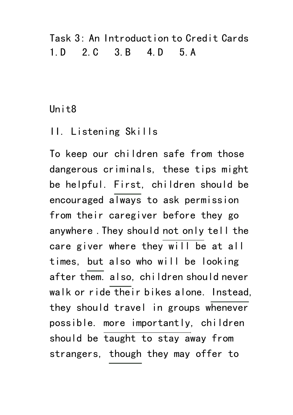 新视野大学英语视听说教程第二册110单元答案_第3页