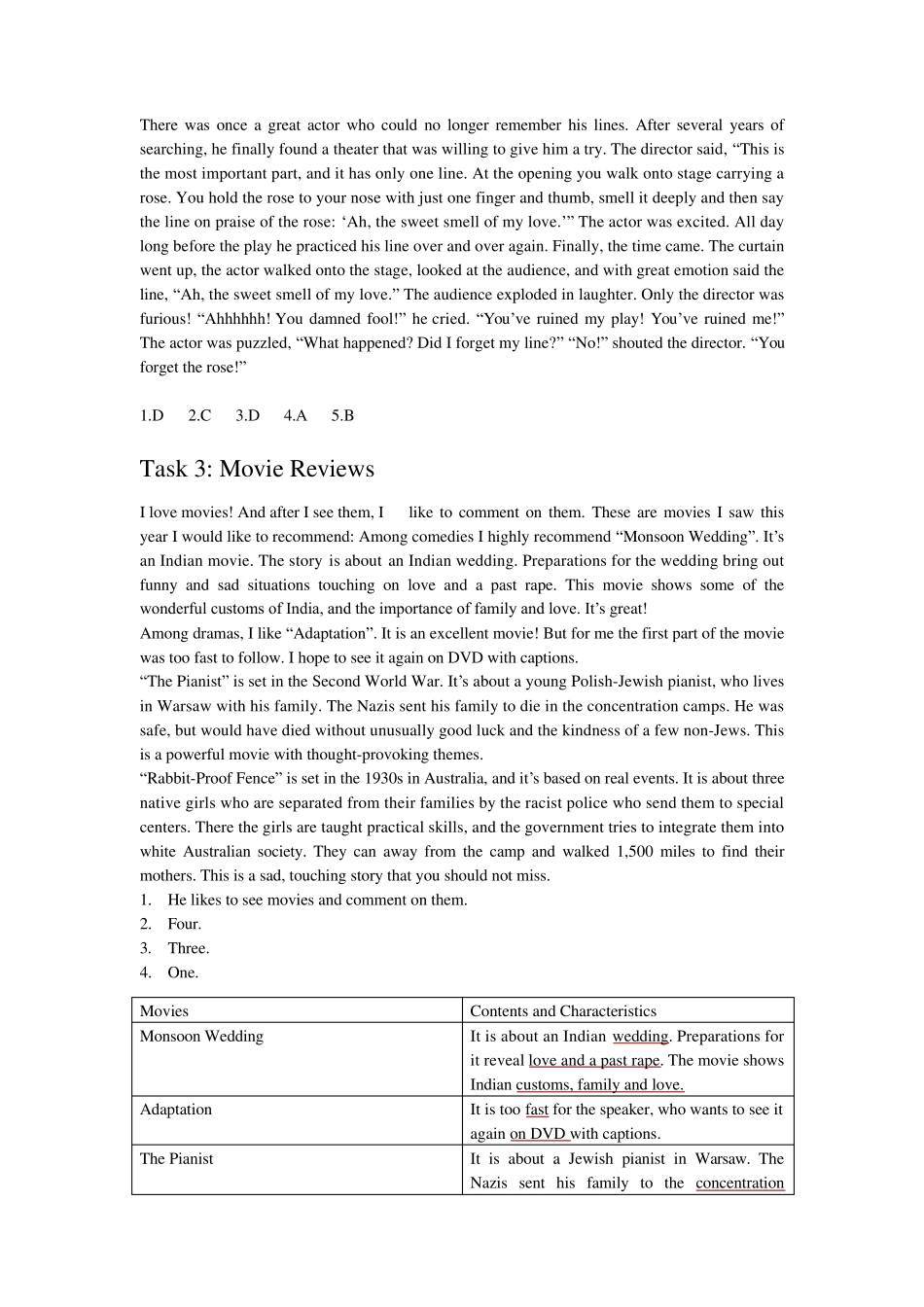 新视野大学英语视听说教程第二册答案Unit2_第2页