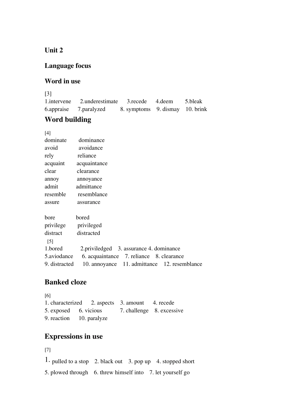 新视野大学英语读写教程3(第三版)课后答案_第3页