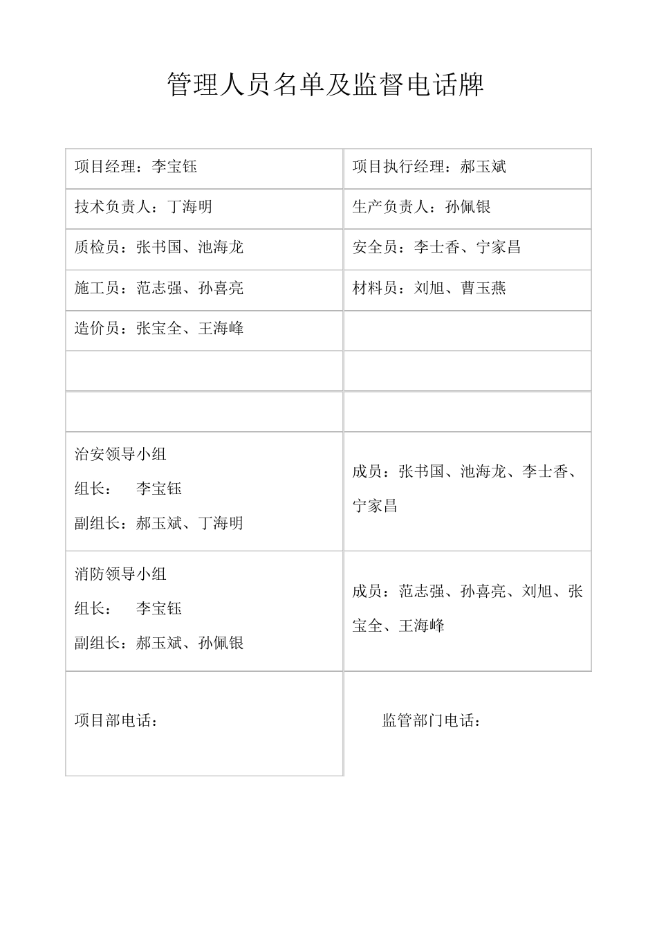 施工现场五牌一图一公告_第2页