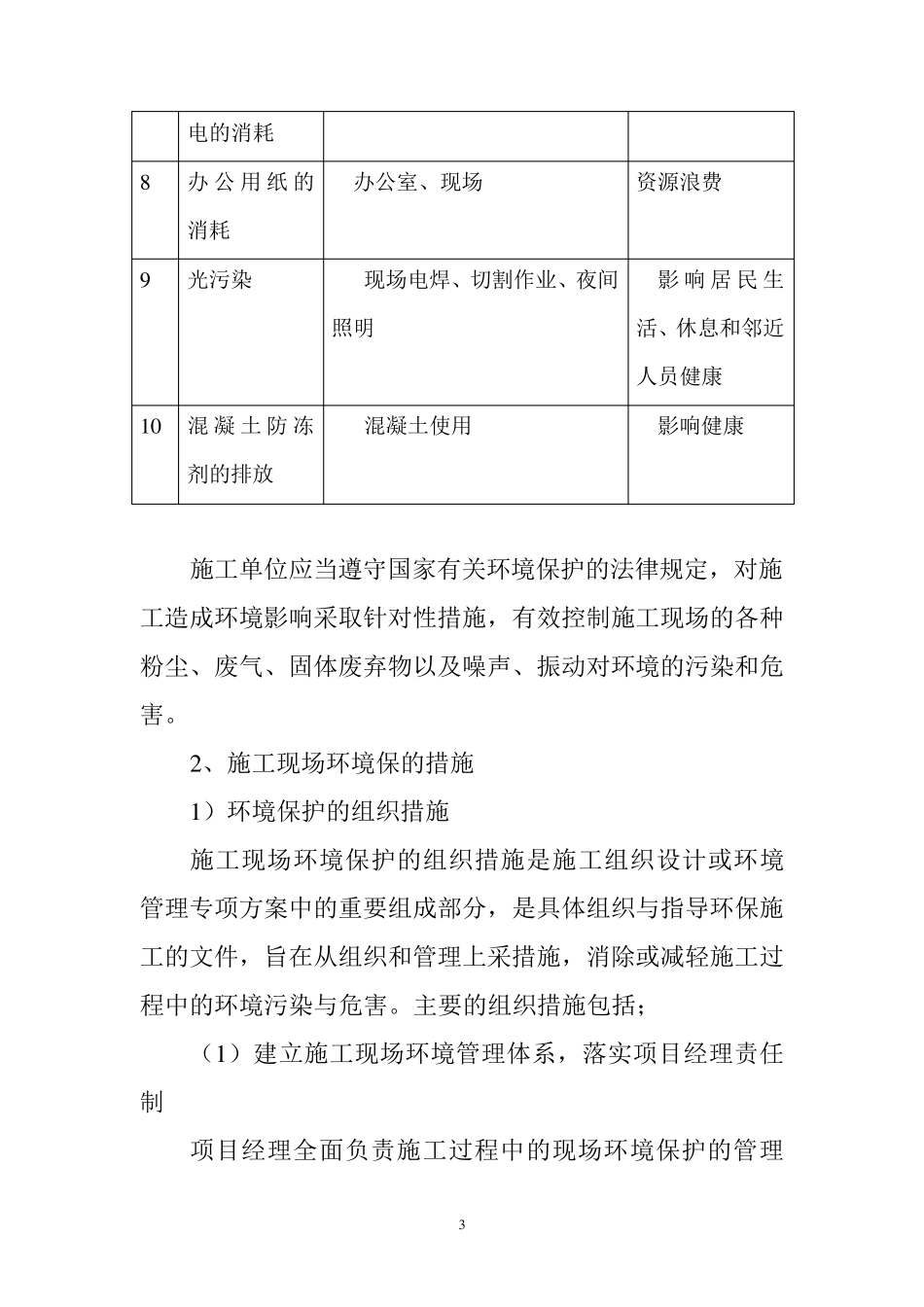 施工现场环境保护的要求_第3页