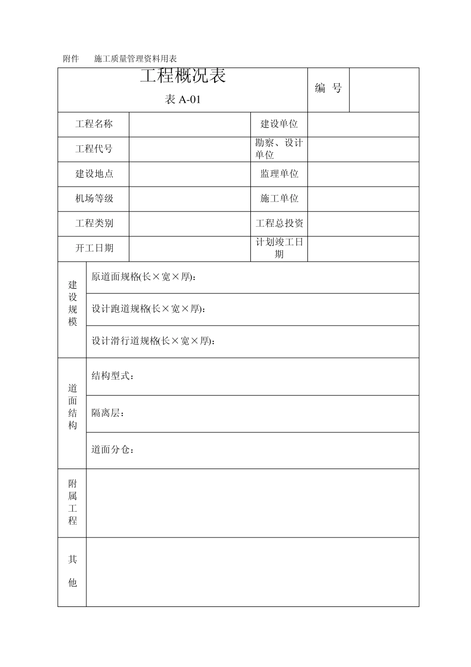 施工管理A表_第1页