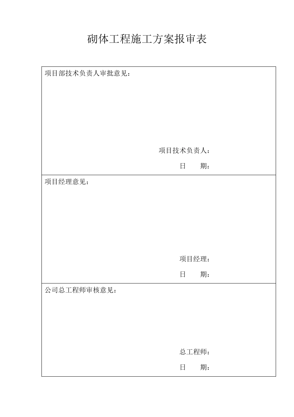 施工组织设计(内审表)_第3页