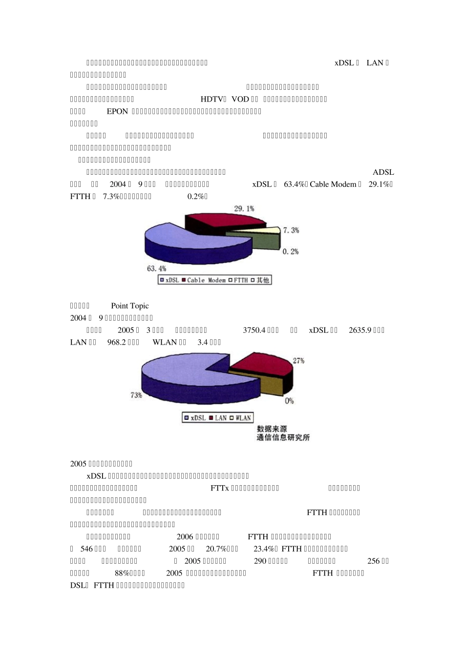 浅谈宽带接入的发展现状及前景_第3页