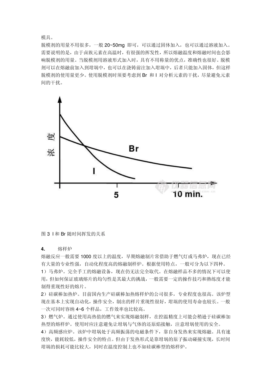 浅谈熔融制样法在XRF分析中的应用_第3页