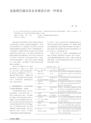 浅谈现代城市滨水景观设计的一些理念